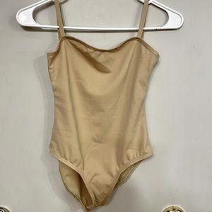 Girls Large Nude ballet Dance Leotard